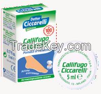 Callifugo Ciccarelli Ointment jar Calluses