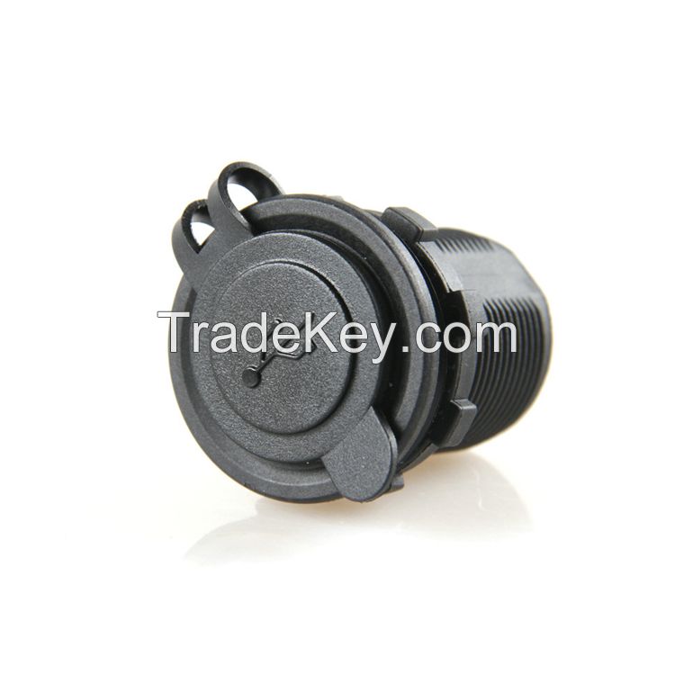 new Dual USB Motorcycle car Cigarette Lighter Power Charger Adapter Socket