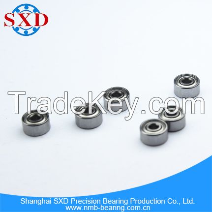 Miniature deep groove ball bearing, high cost performance ball bearing 672, 672ZZ for micro motor