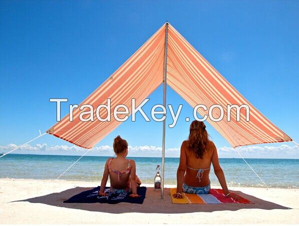 Beach sun shade sail tent 