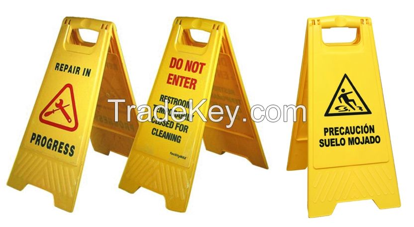 caution board