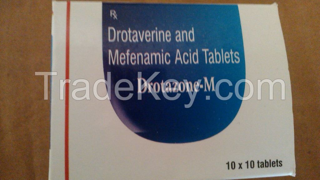 Drotaverine And Mefenamic Acid Tablets