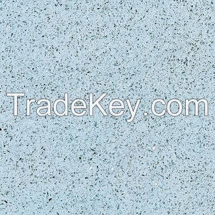 Whitney blue quartz countertop