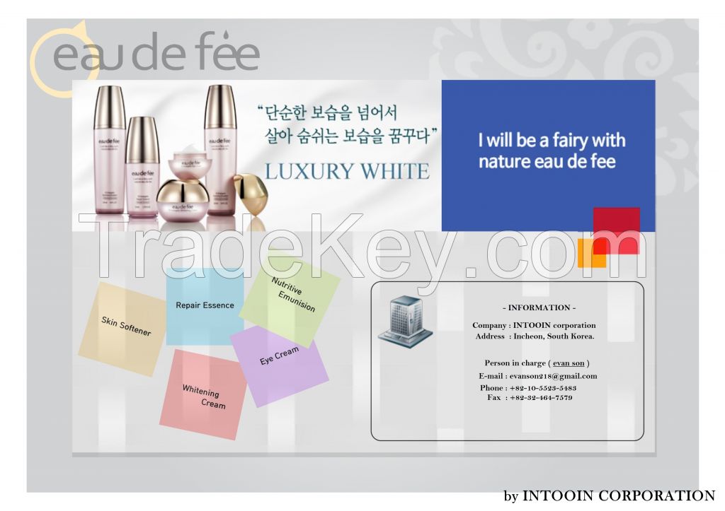 "eau de fee" from South KOREA. SKINCARE SET 