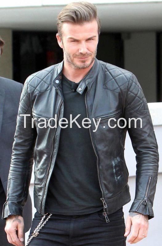 Divad beckham leather jacket .men's leather jacket ,biker jackets