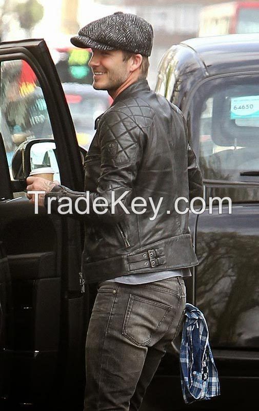 Divad beckham leather jacket .men's leather jacket ,biker jackets