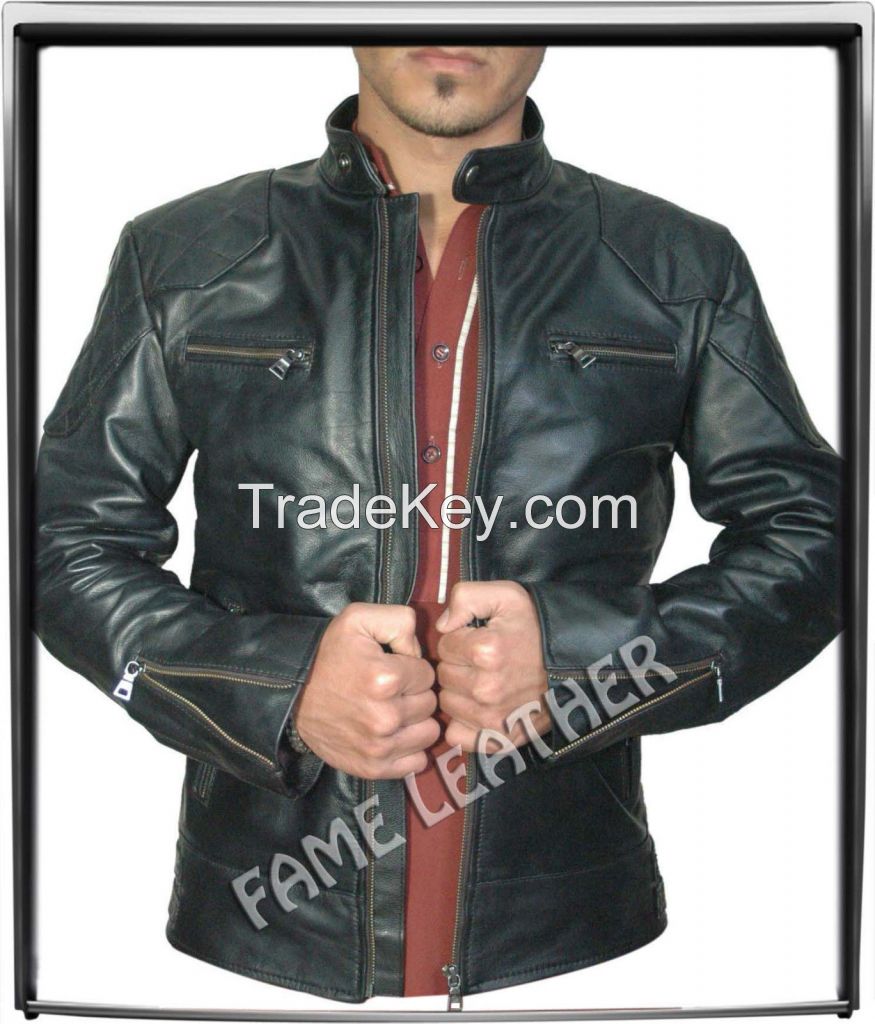 Divad Beckham leather jacket 