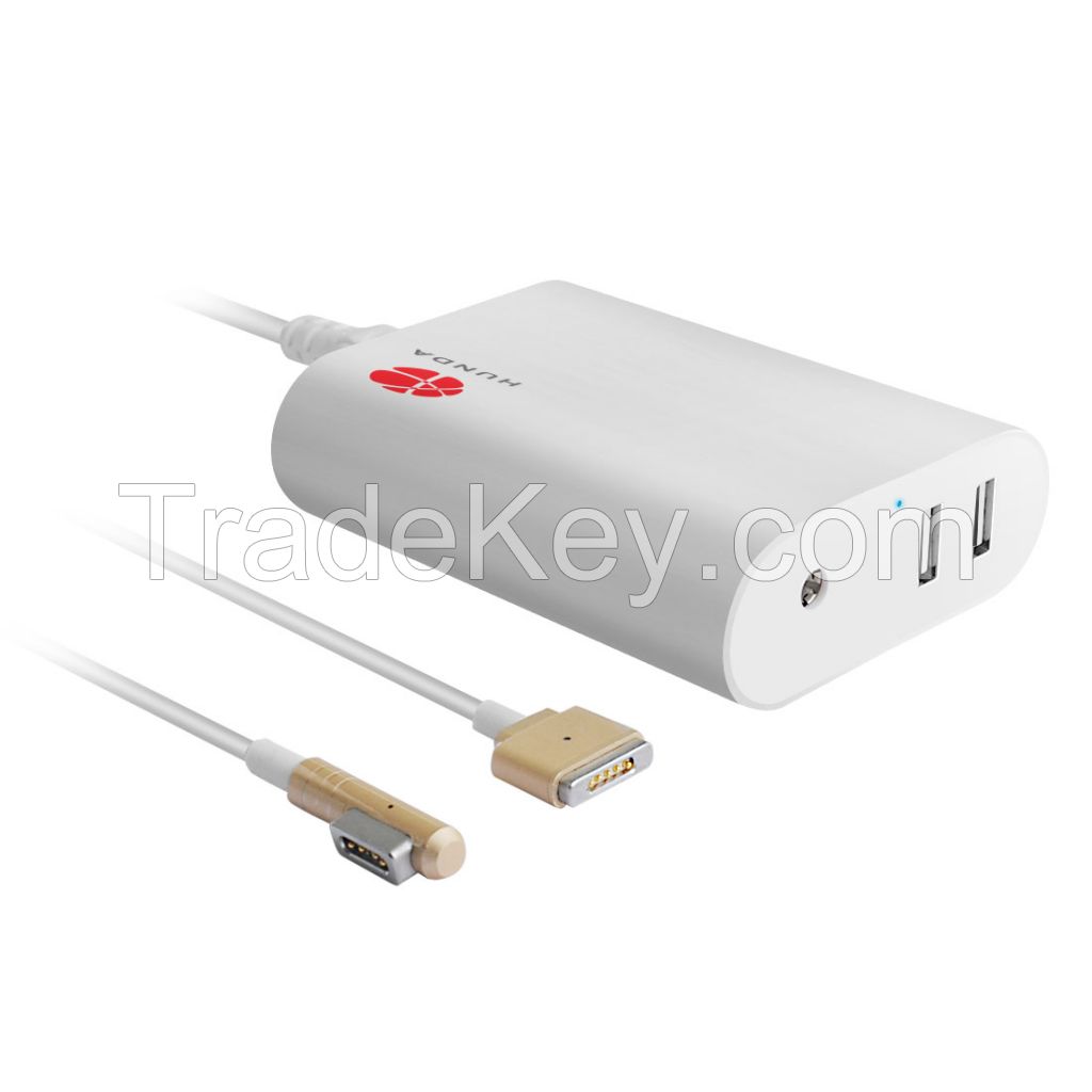 2-PORT USB Adapter 45w 60w Power Charger for MacBook A1300 A1466