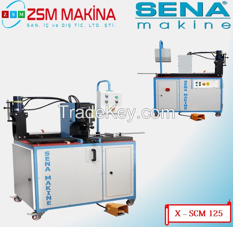 Copper Busbar bending punching cutting Machine W - SCM 125