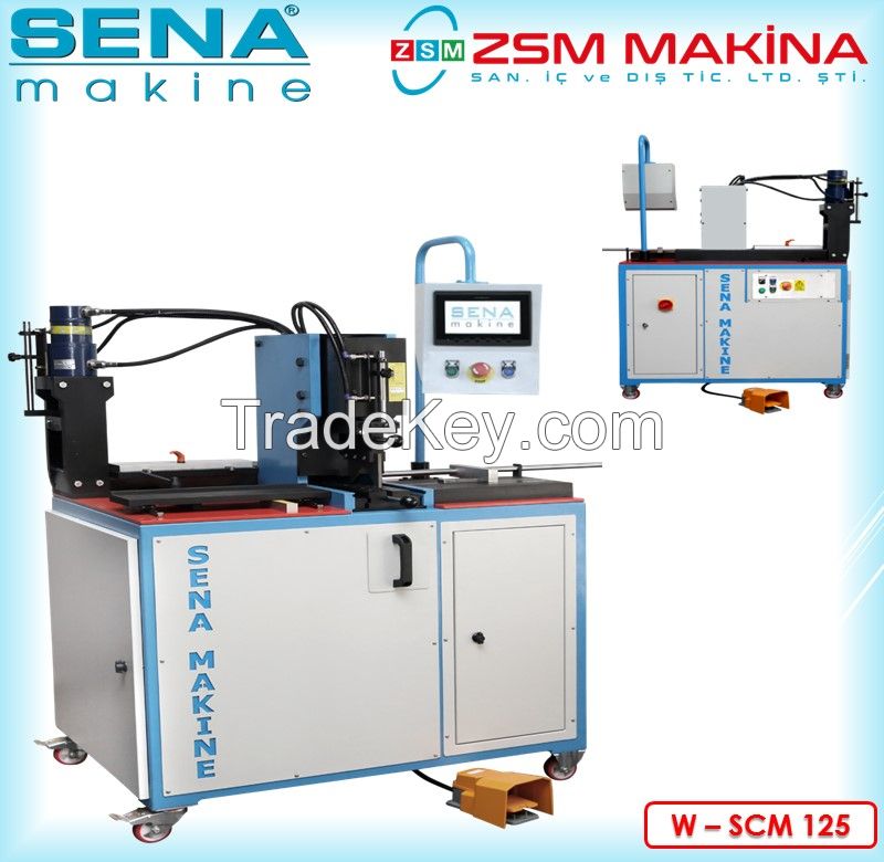 Copper Busbar bending punching cutting Machine X -SCM 125