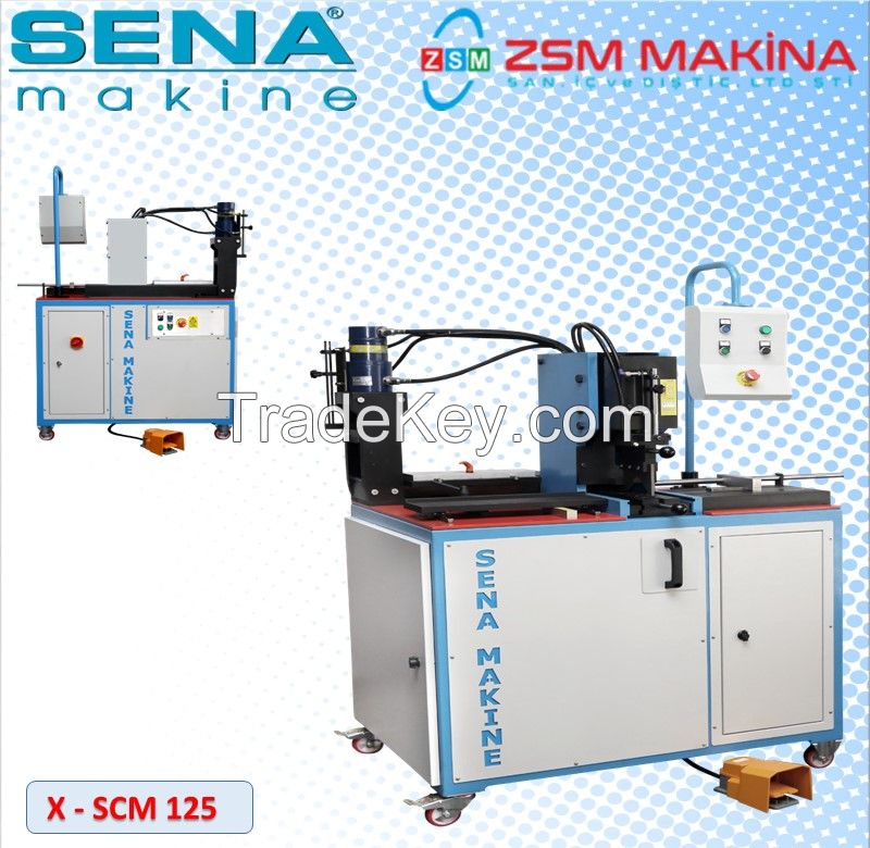 Copper Busbar bending punching cutting Machine W - SCM 125