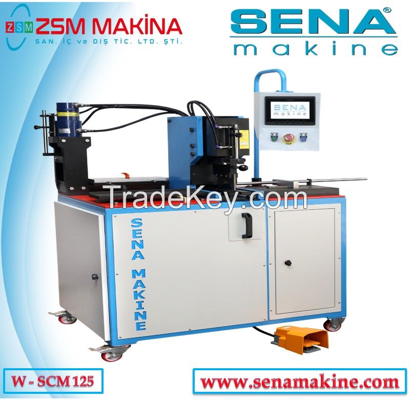 Copper Busbar bending punching cutting Machine X -SCM 125