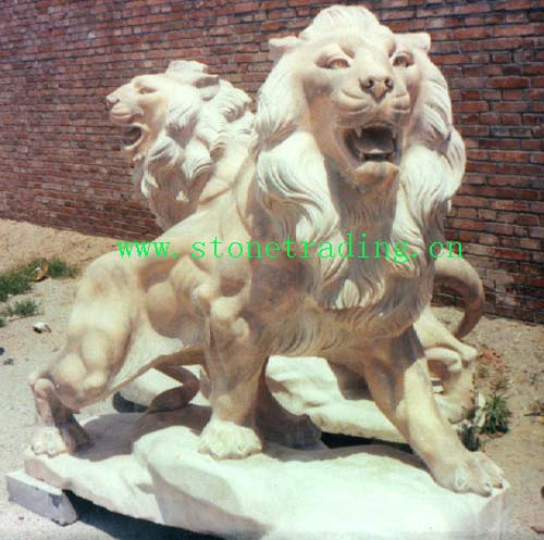 Lion Carving