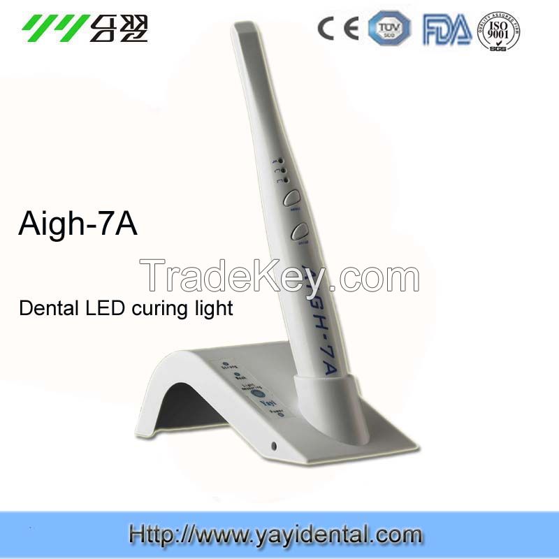 ce approved dental curing light white 