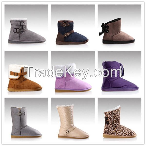 Latest new fashion warm plush winter snow boots