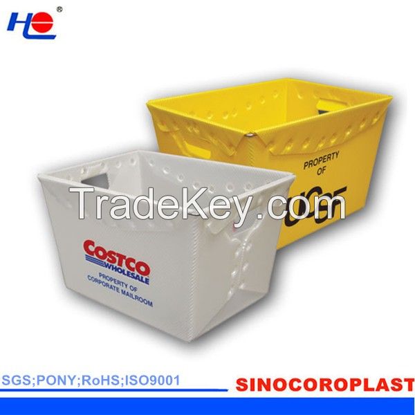 Industrial And Logistics Use PP Corrugated Turnover Box