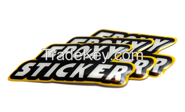 Taiwan High Quantity epoxy Dome Stickers/decal