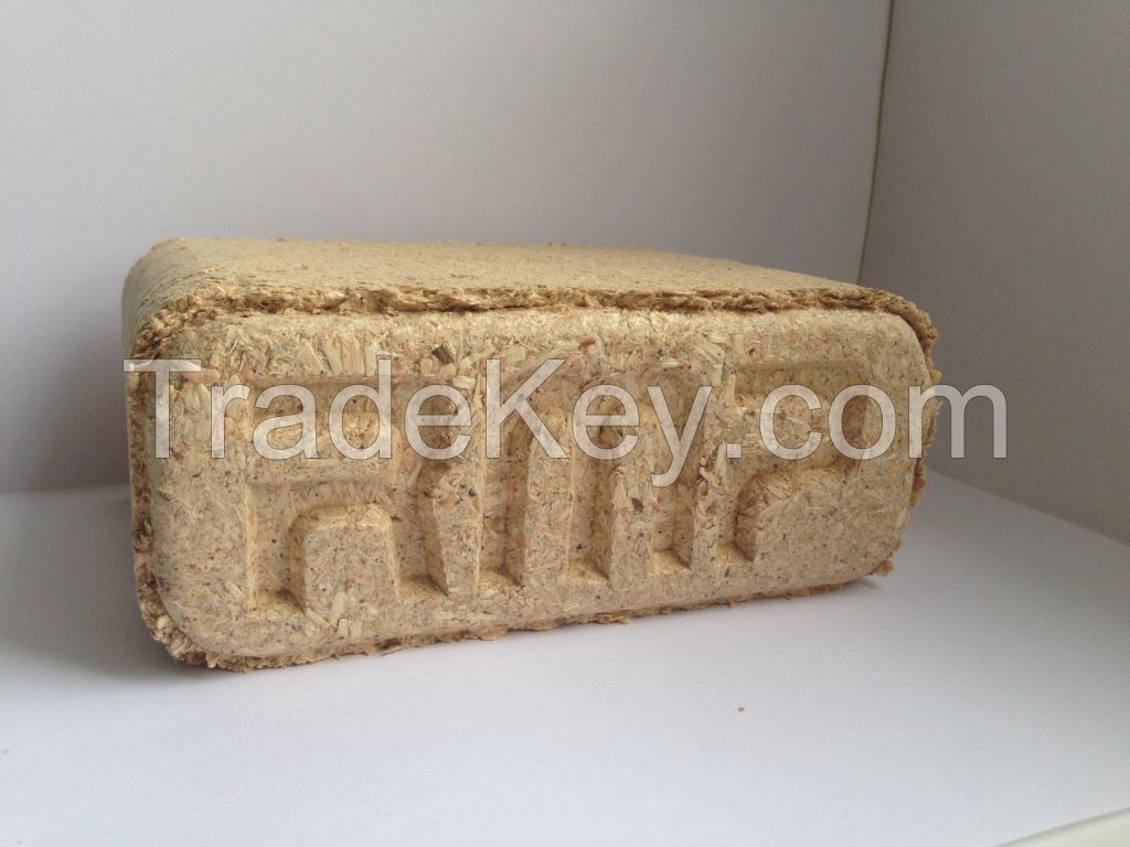 Wood briquettes