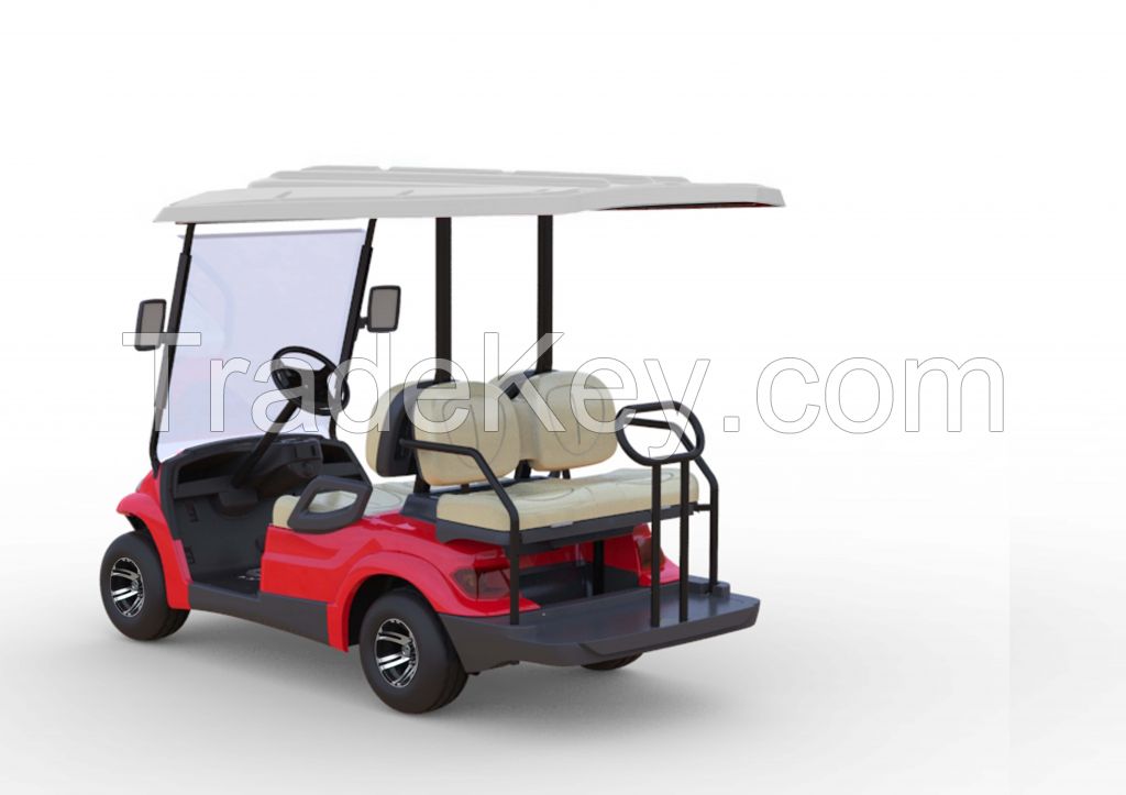 Advanced EV Golf Car 2+2 passenger mini shuttle electric vehicle