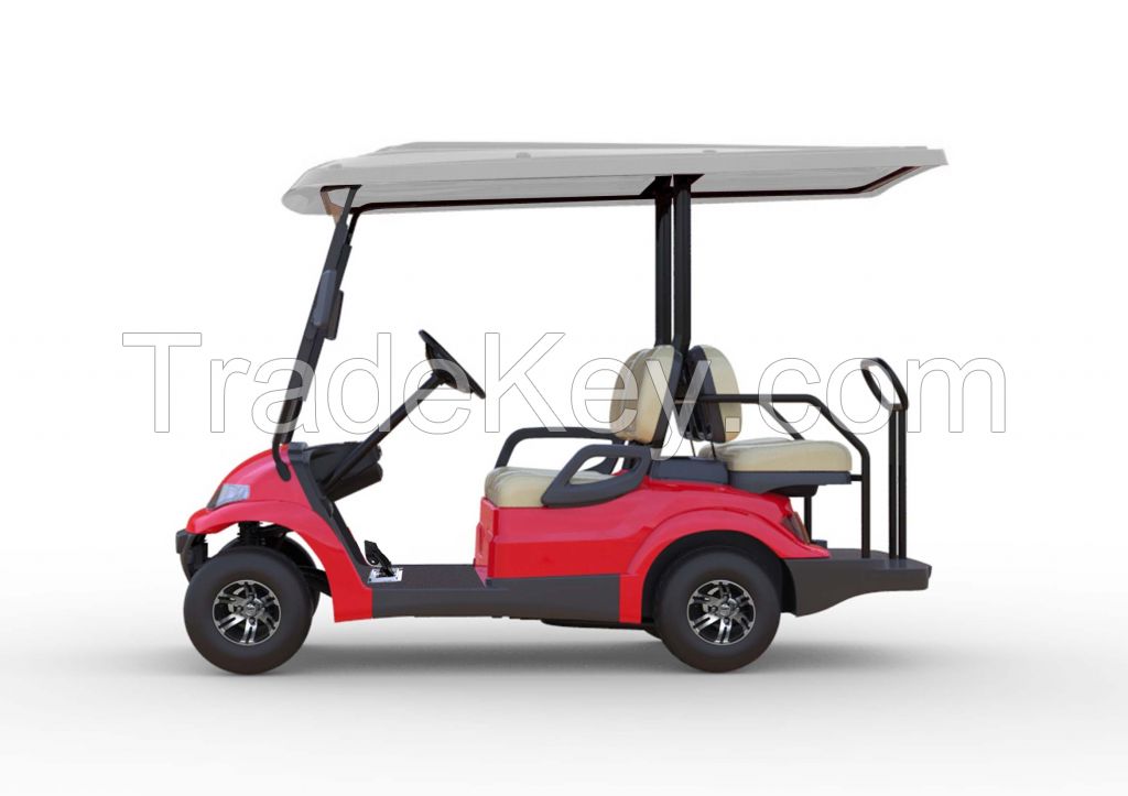 Advanced EV Golf Car 2+2 passenger mini shuttle electric vehicle