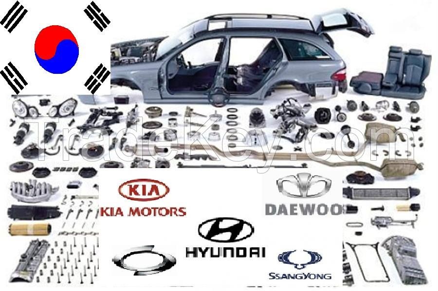 All korean brands genuine spare parts