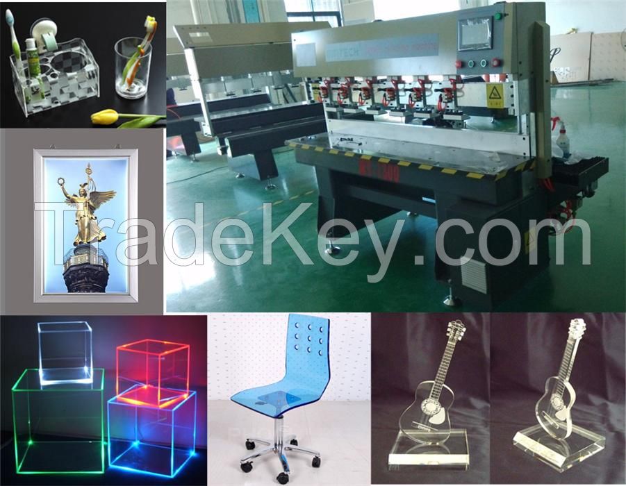 Acrylic Diamond polishing machine