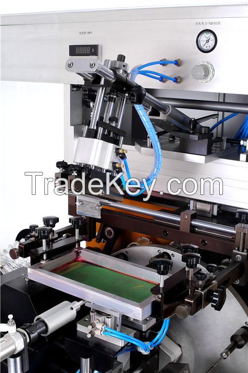 1 color automatic uv screen printing machine