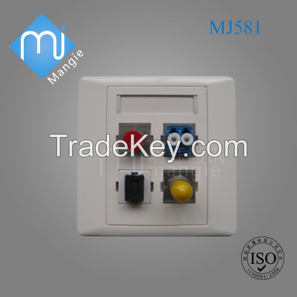 Fiber Optic Face Plate/Fiber Information Panel