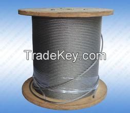 aviation steel wire rope 7*19