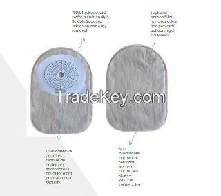 1- Piece Closed Pouches  Colostomy & Ileostomy