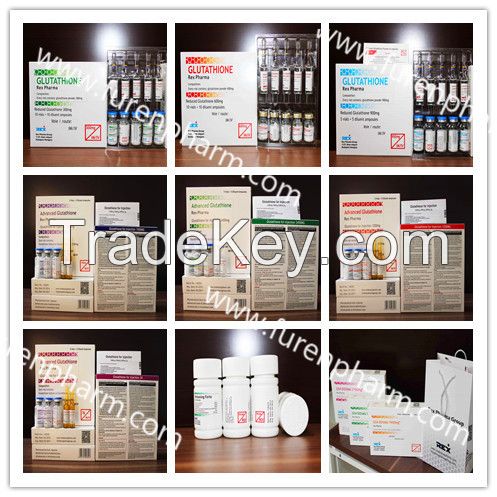 Glutathione injection + VC 1200mg#quickly effects&amp;good quality# for skin whitening