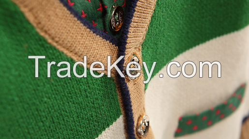 New fashion sweater cotton design of hand made cardigan