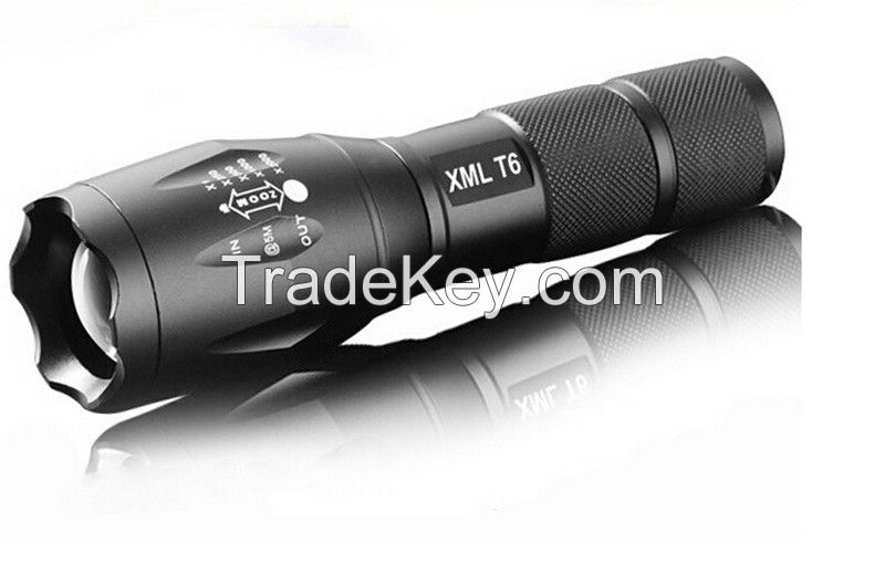 Factory direct Cree Shoker teaser T6 Led Flashlight Police Lanterna Self defense Linterna Electric Shocker Torch