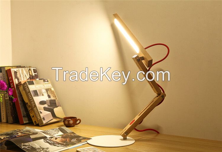 Foldable LED Table lamp rechargable lamp dimmable led desk lamp flexible lamp