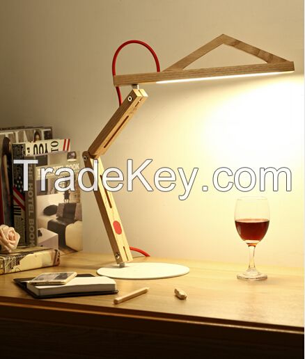 Foldable LED Table lamp rechargable lamp dimmable led desk lamp flexible lamp