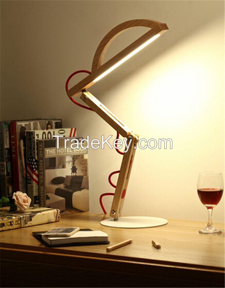 Foldable LED Table lamp rechargable lamp dimmable led desk lamp flexible lamp