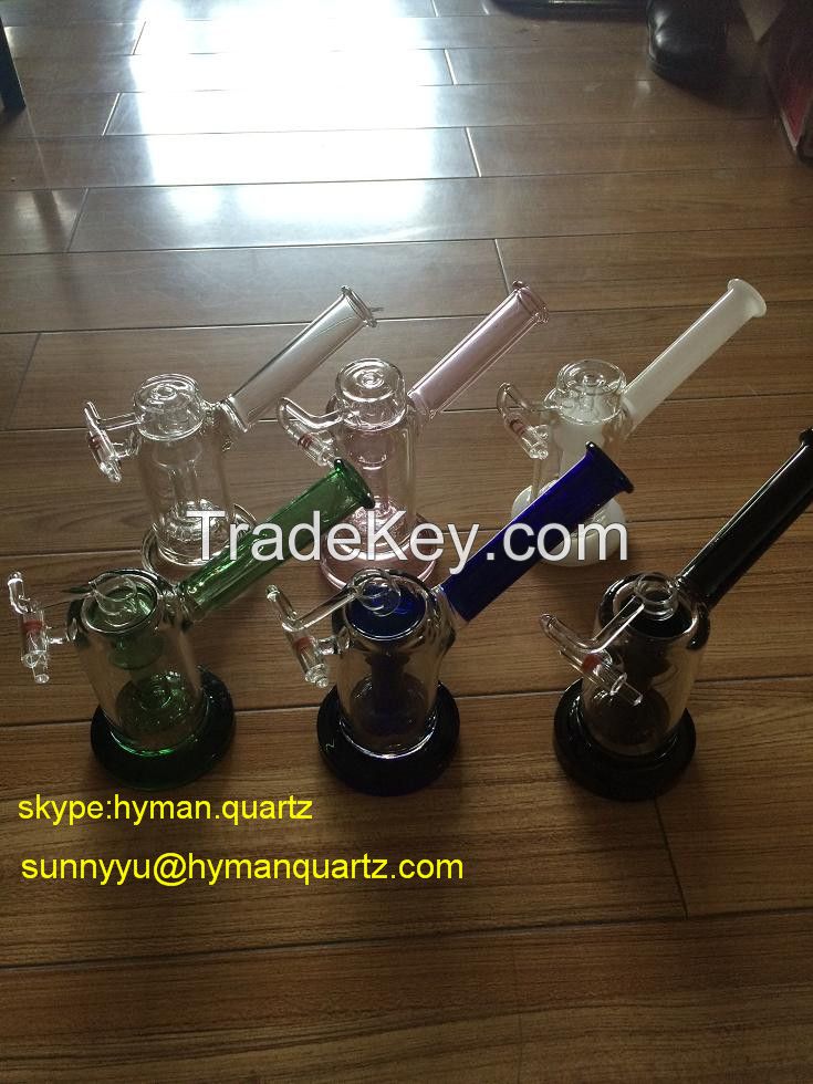 Hot factory sale Quartz Glass Mini Bubbler with Cap and Quartz Swing, Also Sell Quartz Enail and Banger Nail