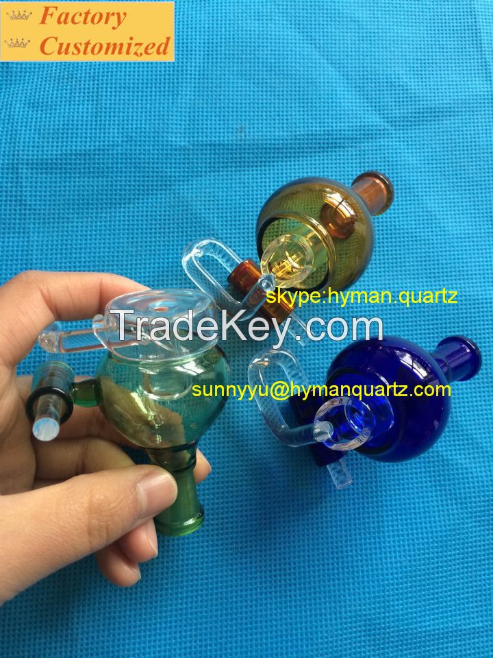 4mm thick quartz club banger nail domeless, super thick quartz nail, also sell colored quartz honey bucket nail with carb cap