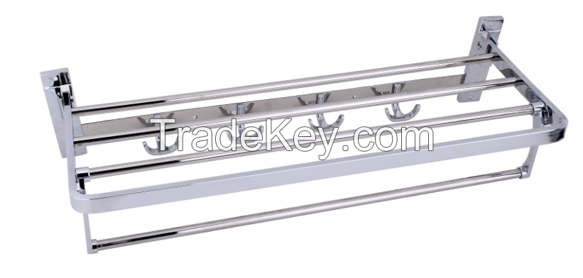 SKT 8005 Stainless steel folding towel shelf/ towel racks