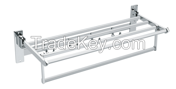 SKT 8002 Stainless steel folding towel shelf/ towel racks