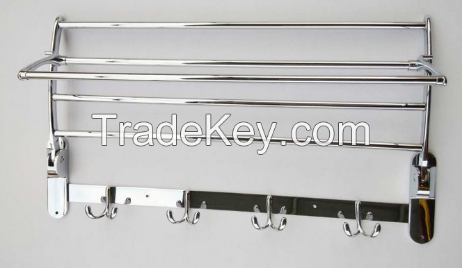 SKT 8003 Stainless steel folding towel shelf/ towel racks