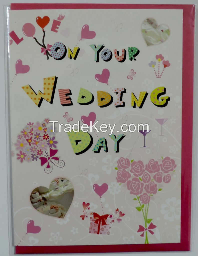 On Your Wedding Day To A Special Couple Greeting Card