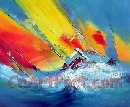 abstract oil painting