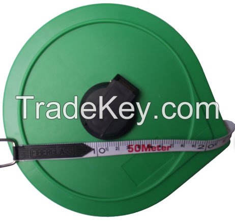 Long Closed Reel Fiberglass Measuring Tape