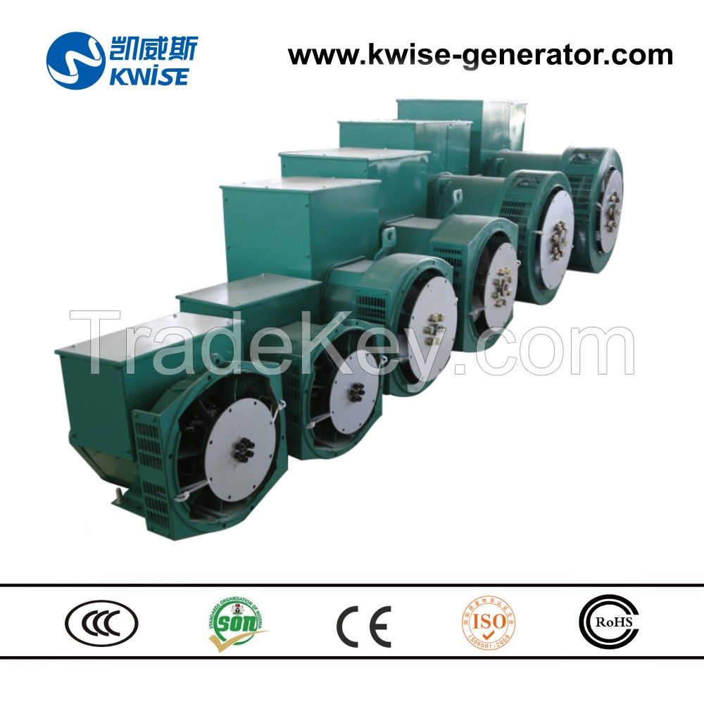 China brushless generator from 6kw to 1500kw 2015 Price Quotation