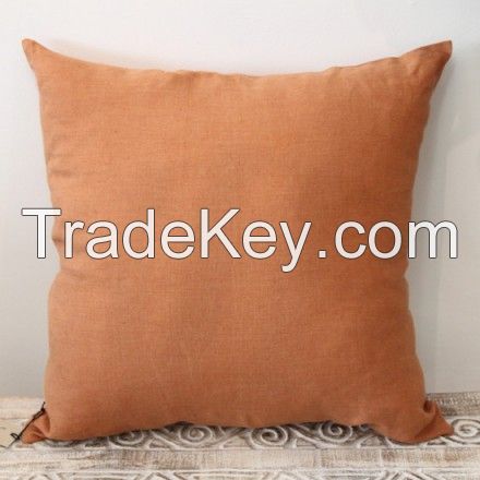 Buy Attractive Linen Cushion - Terracota in Australia from Raw Decor