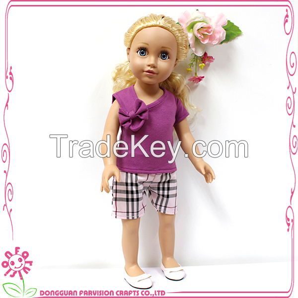 18 inch vinyl royal princess celebrity baby doll