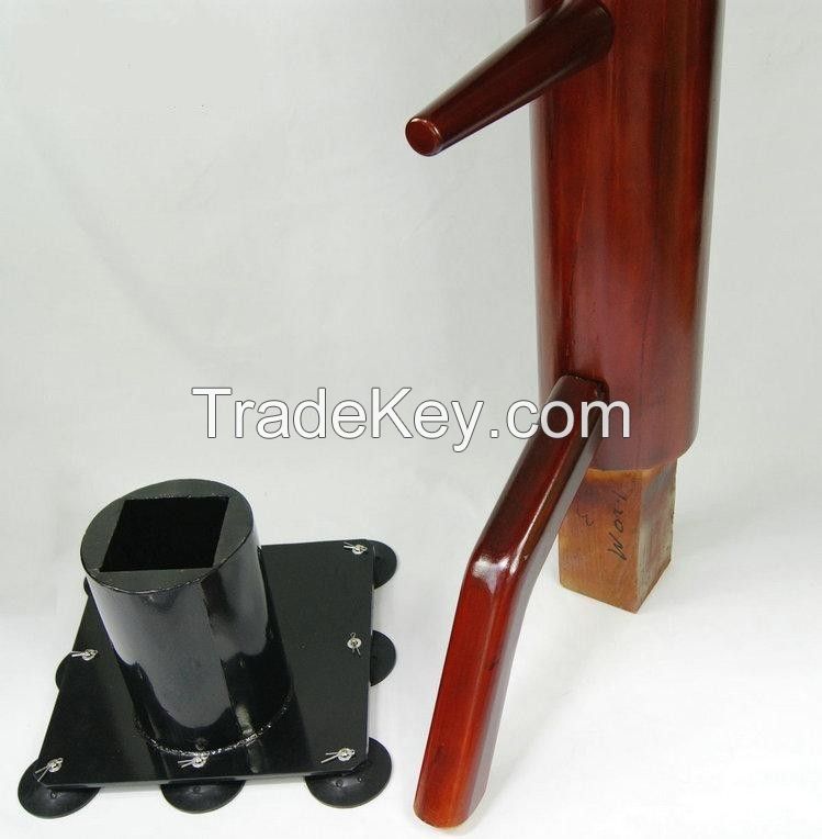 Solid Wing Chun Wooden Dummy Suction Cup style 