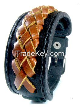 Handmade Cowhide Leather dog collars