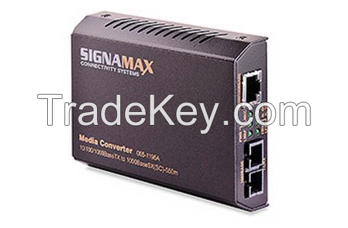 10/100/1000 to 1000 SX/LX Media Converters